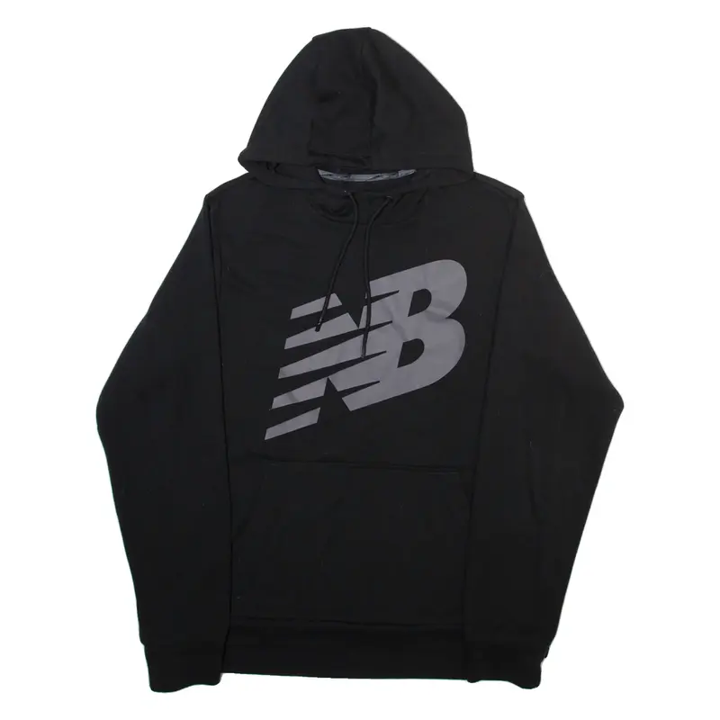 NEW BALANCE Womens Black Hoodie M