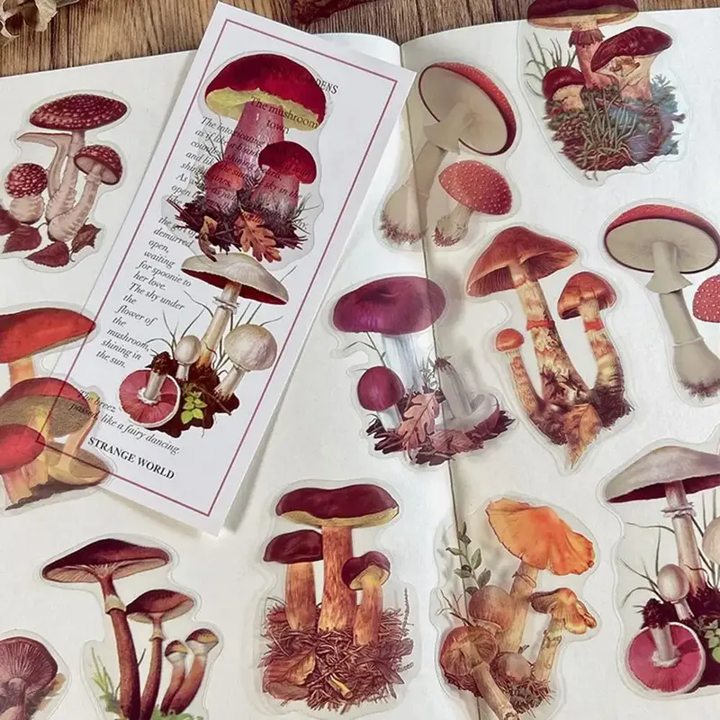 Plant Fruit Pattern Sticker, 40pcs/pack Scrapbooking & Journal Making Material Paper, DIY Decorative Sticker for Stationery C...