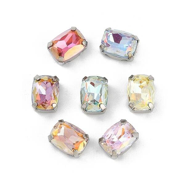Brass Glass Rhinestone Sew on Rhinestones