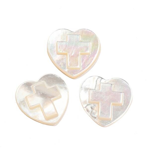 Natural Sea Shell Cabochons