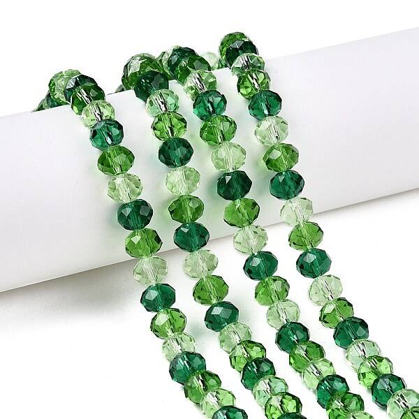 Transparent Glass Beads Strands