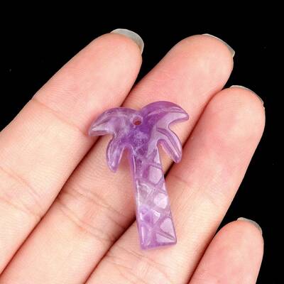 Natural Amethyst Pendants