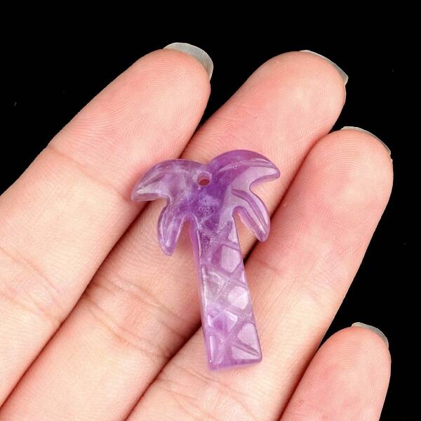 Natural Amethyst Pendants