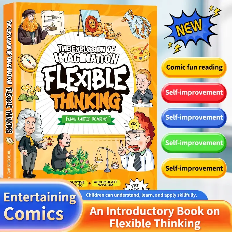 Entertaining Comics An introductoryBook onFlexible Thinking Children canunderstand,learn, and apply skillfully