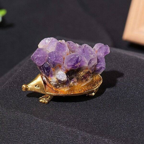 Natural Raw Amethyst Display Decoration