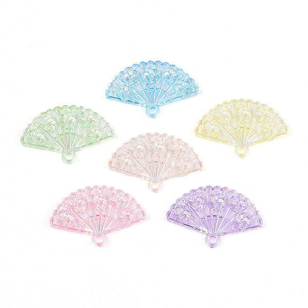 Transparent Plastic Pendants