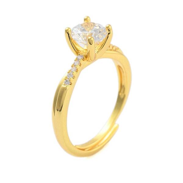 Clear Cubic Zirconia Adjustable Rings