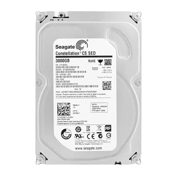 3TBC1 Dell 3TB 6Gb/s SATA 7200 3.5-Inch Hard Drive