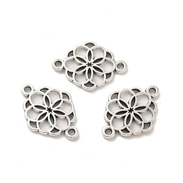 Tibetan Style Alloy Connector Charms