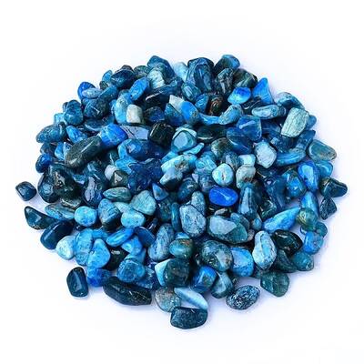 Natural Apatite Tumbled Chips
