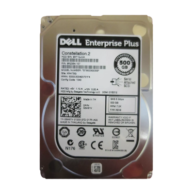 02M81V Dell 500GB 6Gb/s SAS 7200 2.5-inch 64MB Hard Drive