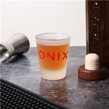 144 Customized Frosted Shot Glass - 1.5oz