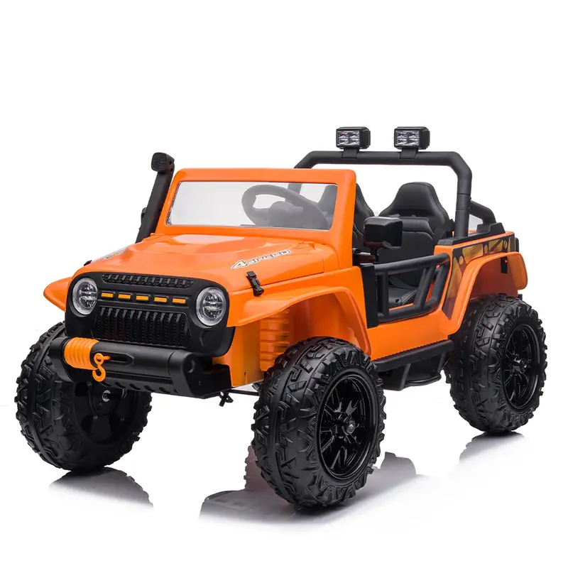 Garvee Ride - P Series: 24V 2 Seater Ride On Truck Car For Kid age 3 - 8 years, w/Remote Control, 4-Wheeler Suspension, 4x55W...