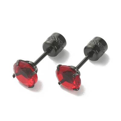 Cubic Zirconia Diamond Stud Earrings