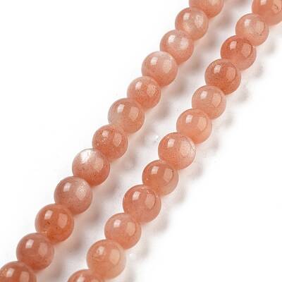 Natural Sunstone Beads Strands