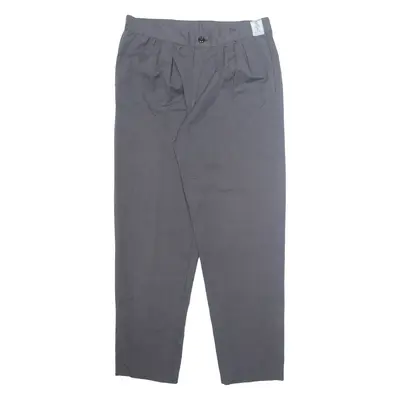 LEE COOPER Chino Mens Trousers Grey Regular Straight W32 L29