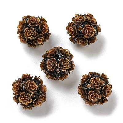 Acrylic Handmade Polymer Clay Rhinestone Beads