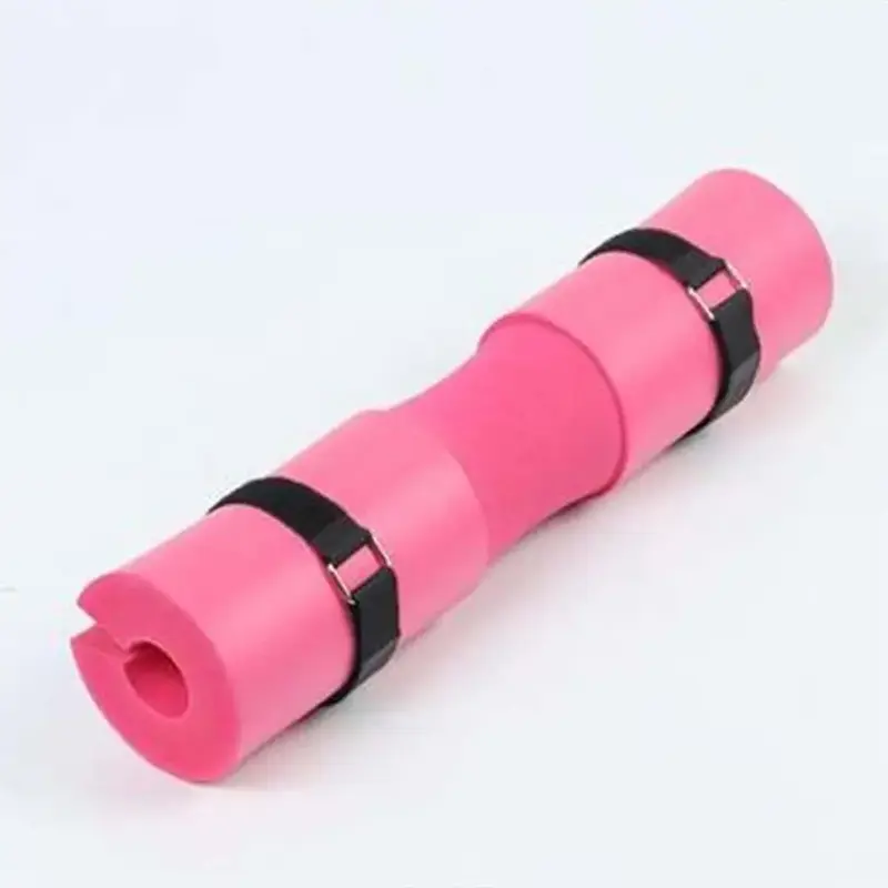 Weight Training Barbell Squat Pad, Neck & Shoulder Protective Pad, Thick Foam Padding Heavy Duty Gym Fitness Bar Pad with Sec...