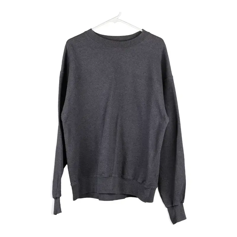 Hanes Sweatshirt - 2XL Grey Cotton