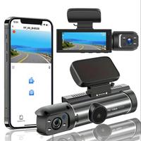 1080P FHD Dual Lens Dashcam with 32GB SD Card, Automotive Wide Angle Front & Inside Car  with Night Vision & Loop Recording t...