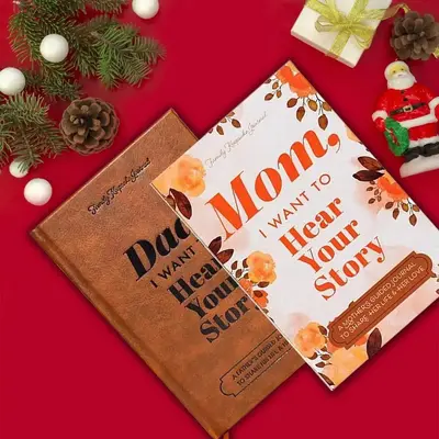 Mom and Dad, I want to hear your stories, guide meaningful diaries, write different stories, and be a New Year's gift for Mom...