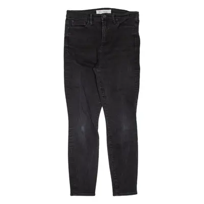 GAP Super High Rise Womens Jeans Black Slim Skinny W30 L27