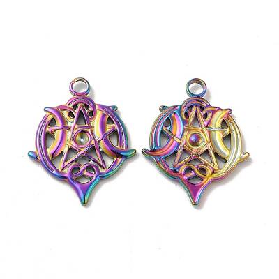 Ion Plating(IP) 304 Stainless Steel Pendant Rhinestone Settings