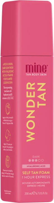 Minetan Wonder Tan Self-Tanning Foam with Hydrating and Anti-Aging Action 200 ml