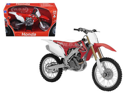 2012 Honda CR 250R Red 1/12 Diecast Motorcycle Model by New Ray