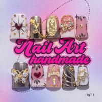 Y2K Style Duckbill Press on Nails with Nail Art Tools, Butterfly & Pearl & Star & Rose & Heart Decor Fake Nails, Glitter Nail...