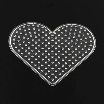 Heart ABC Plastic Pegboards used for 5x5mm DIY Fuse Beads
