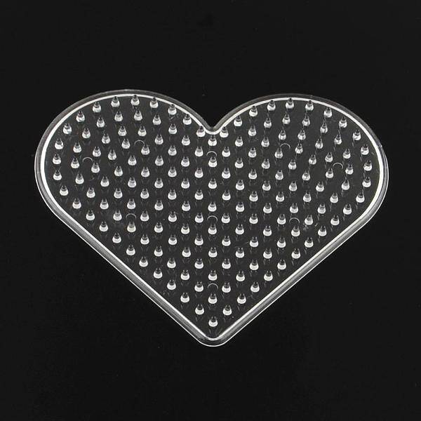 Heart ABC Plastic Pegboards used for 5x5mm DIY Fuse Beads