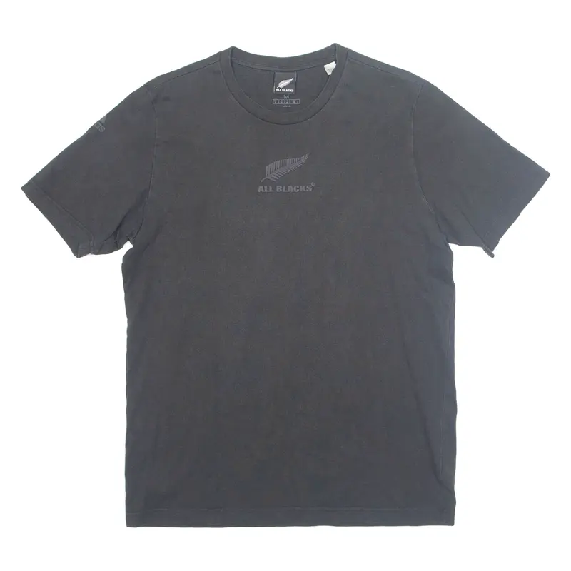 ADIDAS All Blacks Rugby Mens T-Shirt Black M