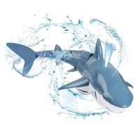 Remote Control Electric Shark Toys, Creative Sea Animals Toy with Diving Light, Outdoor Toy for Swimming Pool, Lake, Water Pa...