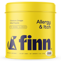 FINN Allergy & Itch for Dogs - Allergy, Itchy Skin, Immune Support, Bee Propolis, Probiotics - 90 Soft Chews
