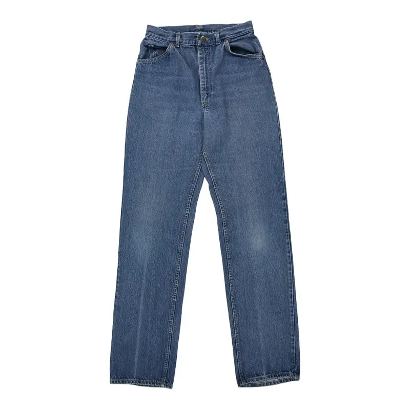 Lee Jeans - 27W UK 10 Blue Cotton