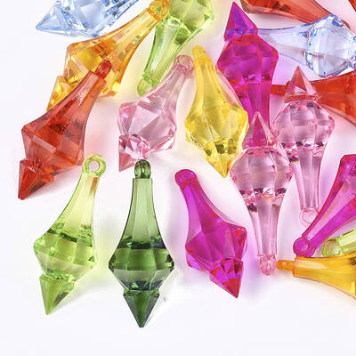 Transparent Acrylic Pendants