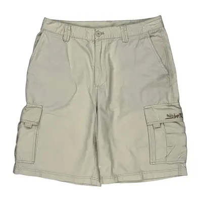 Wrangler Cargo Shorts - 34? Waist Beige Cotton