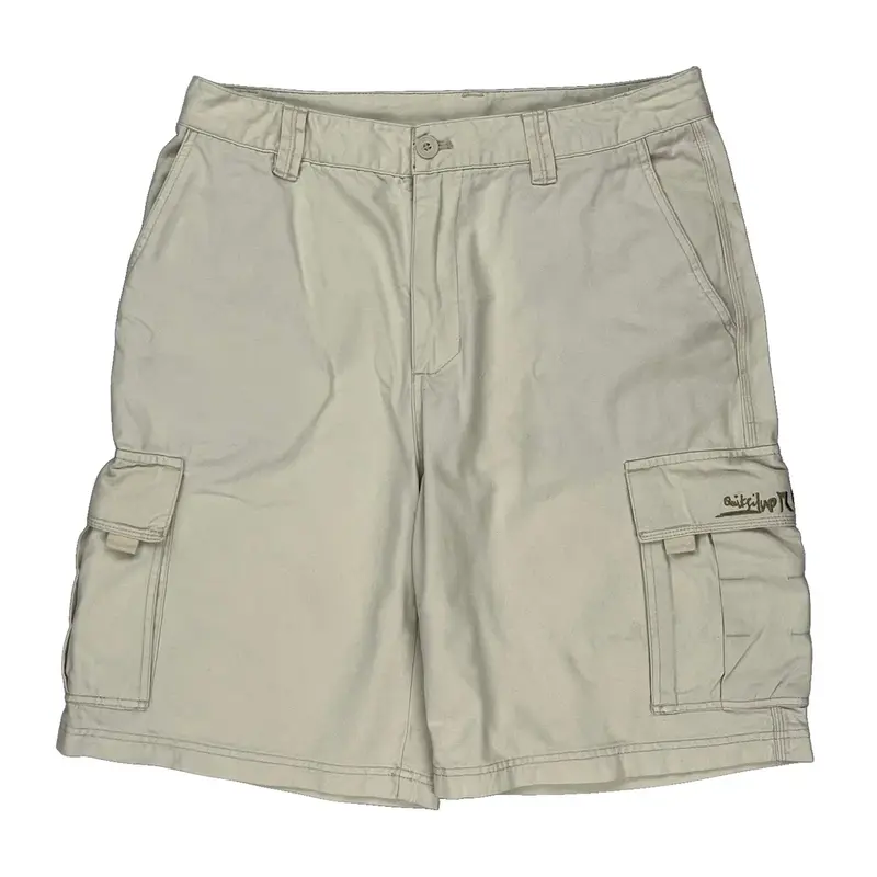 Wrangler Cargo Shorts - 34? Waist Beige Cotton