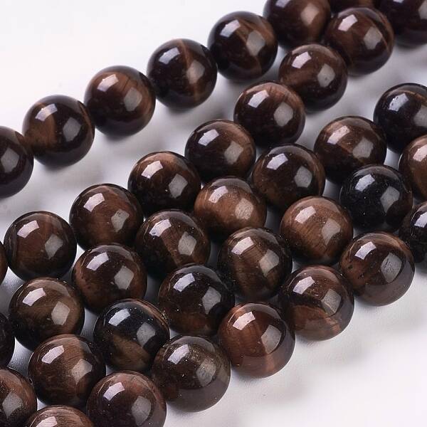 Natural Red Tiger Eye Beads Strands