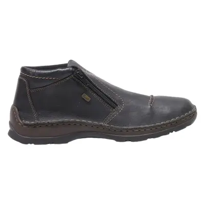 RIEKER Ankle Boots Black Leather Mens UK 11