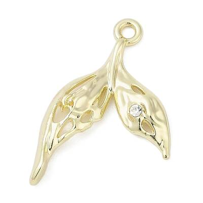 Alloy Pendants with Rhinestone