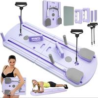 8-in-1 Multifunctional    Pilates -High Quality PVC Abdominal Muscle and Core Strength Training, Foldable and Portable Design...
