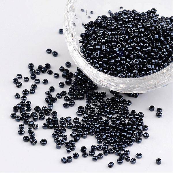 12/0 Iris Round Glass Seed Beads