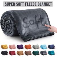 [SUMMER GIFT] Imperial Homeware Luxury Ultra-Soft 400GSM Fleece Blanket Throw Plush Warm & Lightweight Throw for Cozy Nights ...