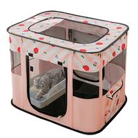 Portable Pet Cat Playpen,Cat Cages Indoor Collapsible Dog Crates Tent Kennel Playpen for Dogs Cat and Rabbit Travel Dog Playp...