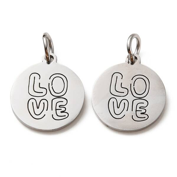 Non-Tarnish 304 Stainless Steel Charms