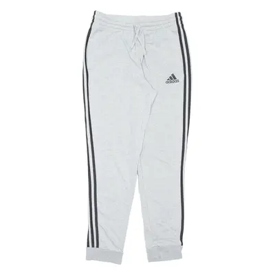 ADIDAS Mens Joggers Grey Tapered M W28 L30