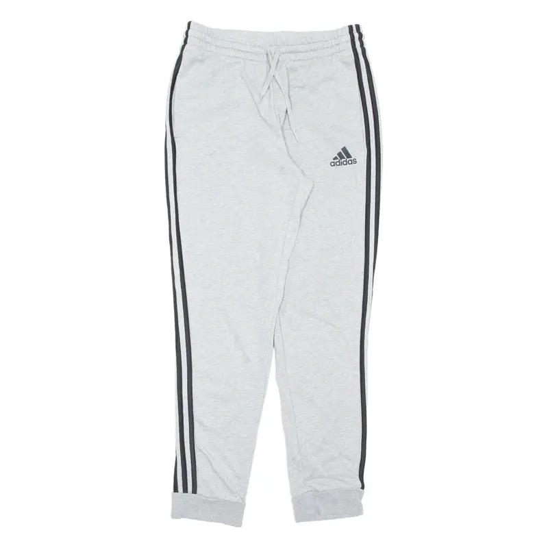 ADIDAS Mens Joggers Grey Tapered M W28 L30