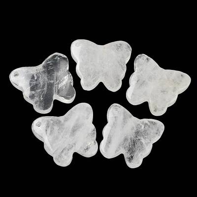 Natural Quartz Crystal Pendants